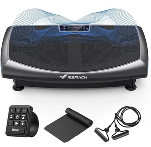 Vibration Plate Exercise Machine 7 in 1 4D Vibration Plate Glide Swing&Massage - Picture 1 of 10
