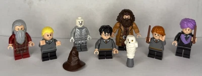 乐高哈利波特迷你公仔 7 件装奇洛、海格和稀有玩偶(已退休) — 第 1/4 张图片