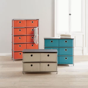 NEW BrylaneHome 6-Drawer Eve Soft Storage Dresser - Picture 1 of 3