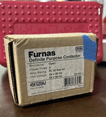 FURNAS 45EG20AJ Definite Purpose Contactor  New in Box - Image 1 of 3