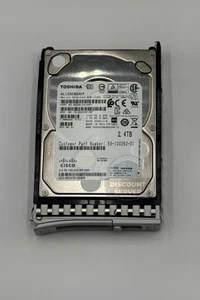 Cisco Toshiba UCS-HD24TB10K4KN 2.4TB 10k 12Gbs 2.5" SAS HDD AL15SEB24EP w/ Tray - Afbeelding 1 van 8