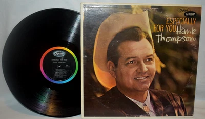 HANK THOMPSON   - Especially For You Vinyl LP Capitol Country Swing VG - Image 1 of 4