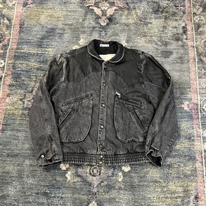 Guess Jacket Mens S Georges Marciano 80's Denim Marty McFly USA Back to Future - Picture 1 of 6