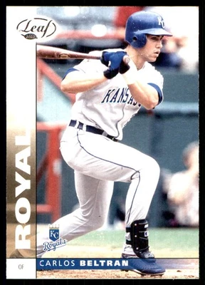 Carlos Beltrán 2002 Hoja #74 Reales MLB LEER ENVÍO GRATUITO AutographDen Foto 1 de 2