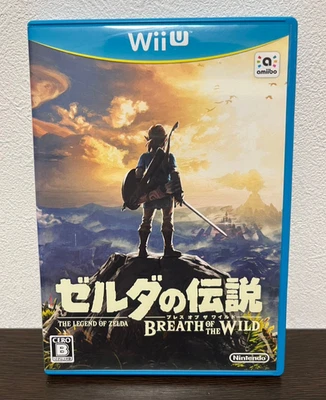 The Legend of Zelda Breath of the Wild Nintendo Wii U Japanese ver Tested - Image 1 of 4