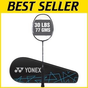 High-Performance Astrox Smash Badminton Racket with Isometric Design - Black/Red - Picture 1 of 11