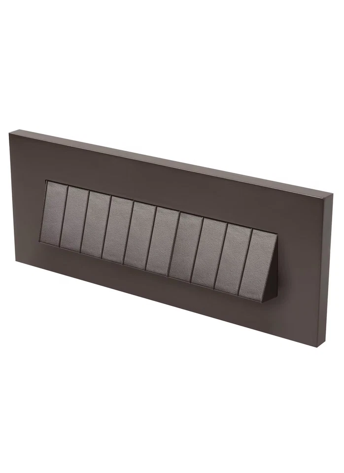 Painted Antique Bronze LED Brick Light from the LED Brick Lighting Collection - Image 1 of 1