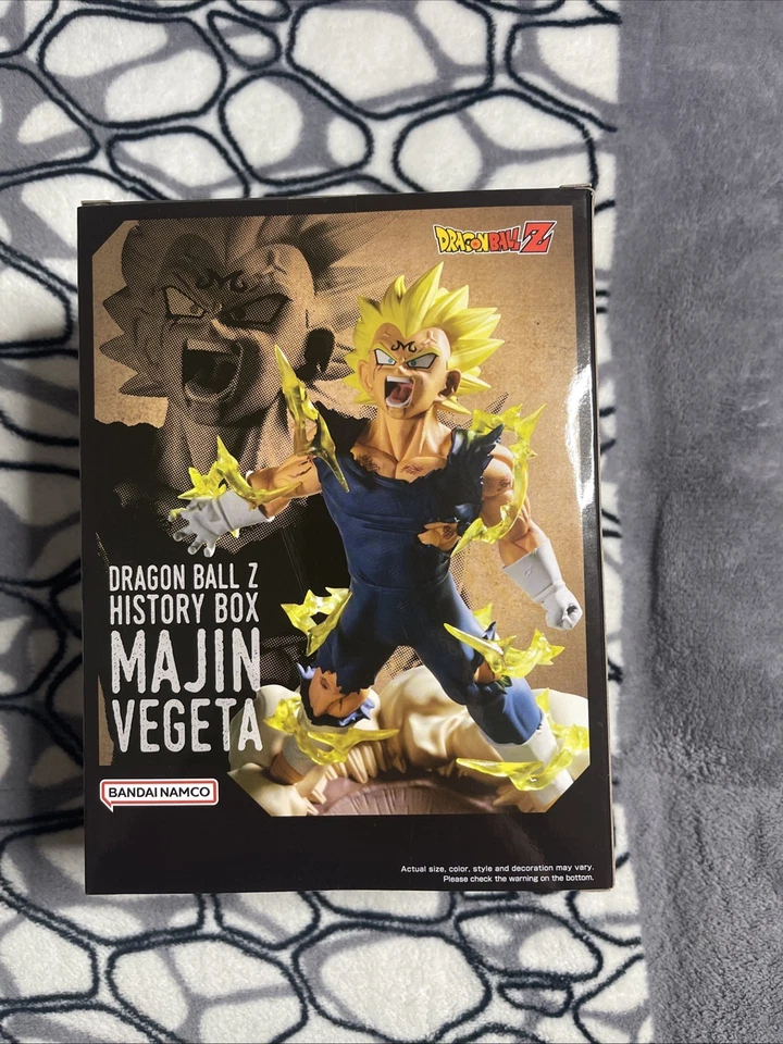 Banpresto - Majin Vegeta History Box Statue Dragon Ball Z History Box Bandai