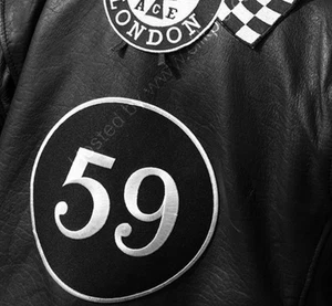 59 Club Back Patch, Ace Cafe, BSA Triumph Norton, Piston Broke, Ton Up, MCN Ogri - Picture 1 of 14