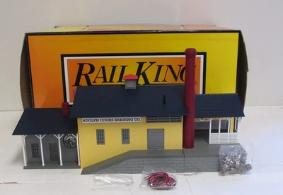 MTH 30-90220 Coors Brewery com fumaça operacional LN/caixa - Imagem 1 de 4