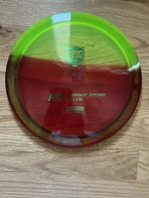 FD Fairway Driver 172g Green Red Fly Dye - NEW - Discmania C Line Cline - Image 1 of 3
