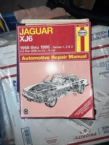 Haynes 1968-1986 Jaguar XJ6 Automotive Repair Manual Nice - Bild 1 von 6