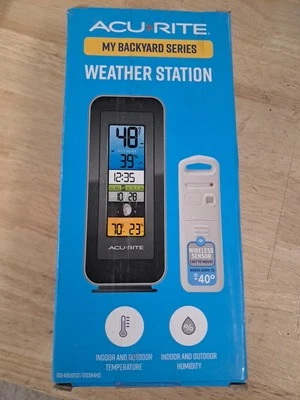 ACU-RITE Acurite Weather Station My Backyard Series