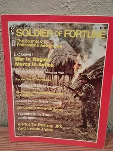 Soldier of Fortune Magazine Premiere Issue Spring of 1976 War in Angola, JFK - Picture 1 of 9