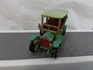 Matchbox Models Of Yesteryear Y-3 1910 Benz Limousine Green Die Cast - Picture 1 of 6