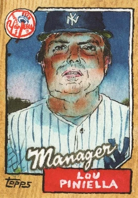Caja de zapatos Topps Treasures Lou Piniella 2025 Foto 1 de 2