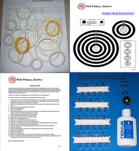 1972 Bally Space Time Pinball Tune-up Kit - Picture 1 of 2