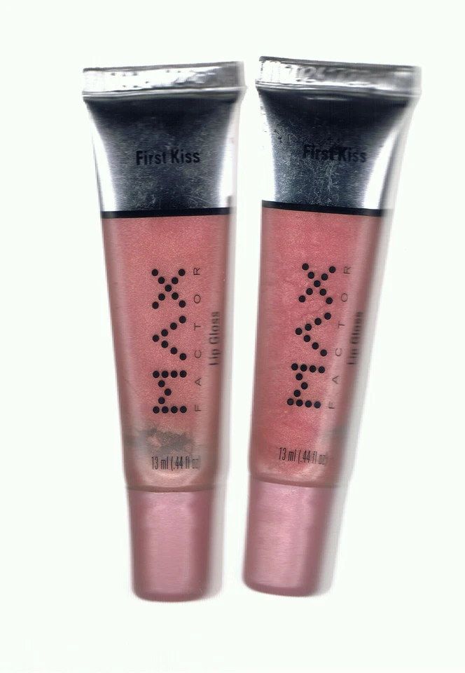 MAX FACTOR Maxalicious Nice Lip Gloss  #150 FIRST KISS  Flawed label Lot of 2 - Image 1 of 1