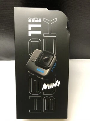 New GoPro HERO11 Black Mini 24.7 MP Waterproof 5.3K Action Camera Free Shipping! - Image 1 of 4