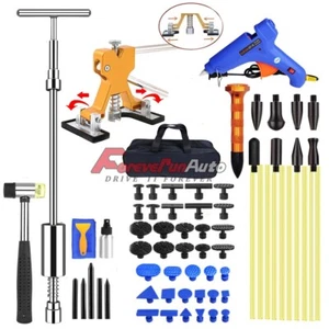 Car Body Dent Puller Hammer Bridge Lifter Tool Paintless Hail Remover Repair Kit - Picture 1 of 4