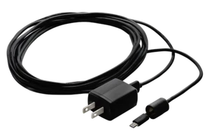Black Power Adapter for Wire-Free Cameras with Weatherproof Cover - Picture 1 of 2