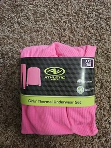  Girls Thermal Underwear Set Painted Floral XXL (18) - Picture 1 of 2