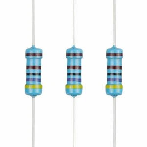 10pcs 4.7K ohm 1/4 Watts Metal Film Resistors 1% Tolerance Shipped USA - Picture 1 of 4