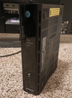 Router módem WiFi puerta de enlace ancha AT&T Arris BGW210-700 Foto 1 de 4