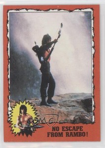 1985 Topps Rambo: First Blood Part II No Escape From Rambo! #43 01v6