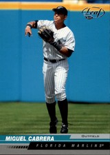 2005 Leaf Baseball Card #82 Miguel Cabrera