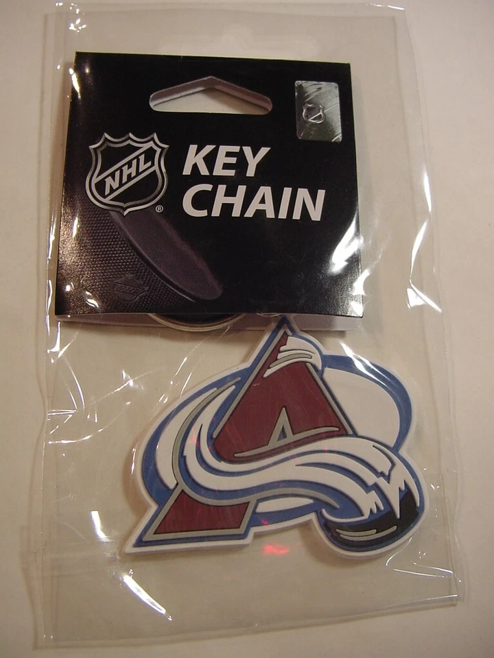 NEW - KEY RING - COLORADO AVALANCHE - BY SISKIYOU - Image 1 of 1