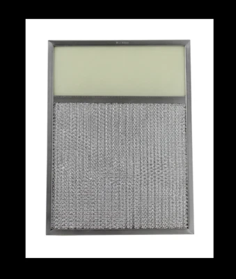 AMERICAN METAL RLF1009 ALUMINUM GREASE FILTER RANGE HOOD 10 X 13-1/2 X 3/8 | 4″ LENS