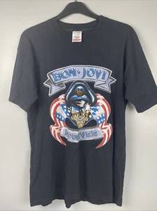 Bon Jovi Vintage Euro Crush Tour 2000 Screen Stars T- Shirt Size L - Picture 1 of 5