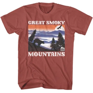 United States Great Smoky Mountains National Park Black Bear Trees Men's T Shirt - Picture 1 of 5