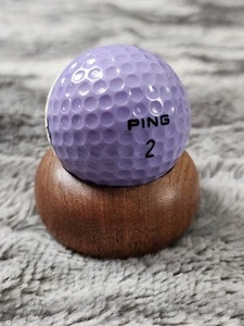 Ping Golf Ball Lavender & White Two Tone Ping Karsten Collectors Ball Purple - Picture 1 of 8