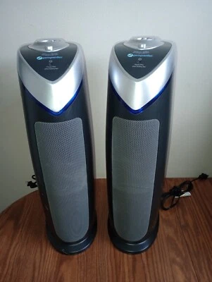 (2) Germ Guardian AC4825E 4 合 1 空气净化器 Hepa 过滤器黑色 - 阅读!!! — 第 1/4 张图片