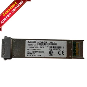 JUNIPER FTLX1412M3BCL-J1 FINISAR 740-014279 SRX-XFP-10GE-LR 1310 nm Transceiver - Picture 1 of 7