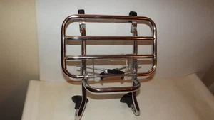 Portabagagli Anteriore Cromato Vespa Piaggio Modello A Identifier. Nuovo Vista 9 - Foto 1 di 9