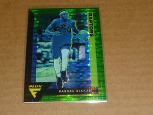 2020/21 Panini Flux TARGET GREEN PULSAR PRIZM PASCAL SIAKAM RAPTORS M554