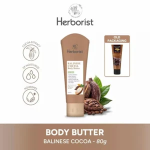 Herborist Body Butter Cocoa 80g | Shea Butter | Balinese Chocolate Moisturizer - Picture 1 of 2