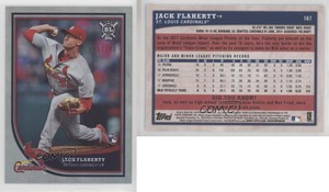 2018 Topps Big League Rainbow Foil /100 Jack Flaherty #167 Rookie RC