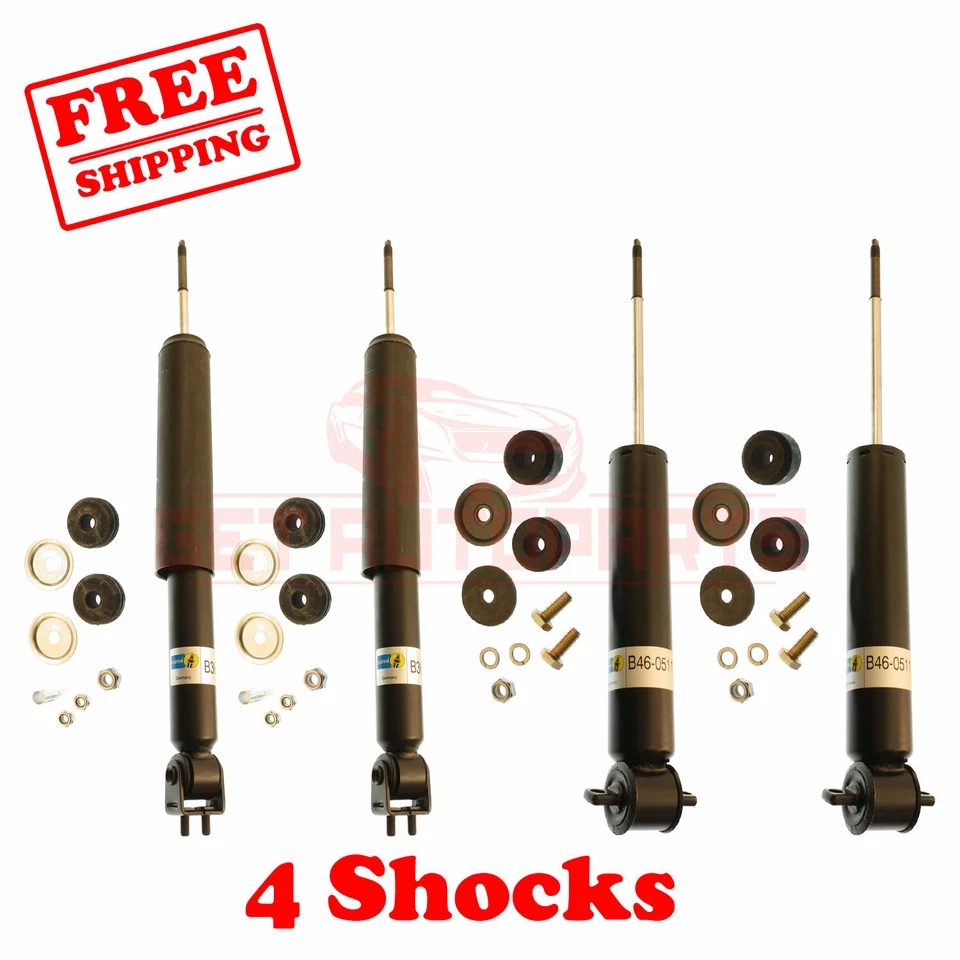 BILSTEIN Rear&Front B4 OE Replacement Shocks for 73-80 Mercedes-Benz 450SL 4WD - Image 1 of 4