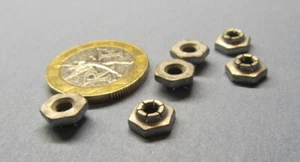Cadmium Plated FlexLoc Hex Nut RH, 6-32 x 5/16" W x 3/16" H, 25 Pc - Bild 1 von 12