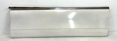 98-11 Lincoln Town Car puerta delantera derecha pasajero moldura blanca con inserto cromado Foto 1 de 4