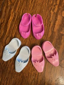 Battat Our Generation Disney Princess 18” Doll Shoe Lot 3 Pairs - Picture 1 of 5
