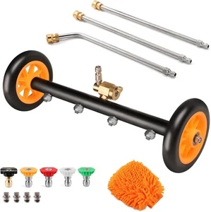 Undercarriage Pressure Washer Cleaner, 16 Inch Water Broom for Power Washer... - Picture 1 of 6