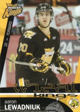 2009/10 Brandon Wheat Kings - AARON LEWADNIUK