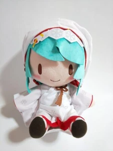 Vocaloid SNOW HATSUNE MIKU Plush Doll Yuki 2013 Version Limited Japan - Picture 1 of 6