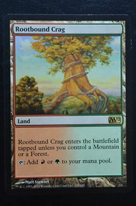 Magic The Gathering MTG ROOTBOUND CRAG Magic 2012 (M12) LP Lightly Played - Picture 1 of 2