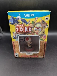 Sealed!! Captain Toad Treasure Tracker + Toad amiibo - Nintendo Wii U - Picture 1 of 6